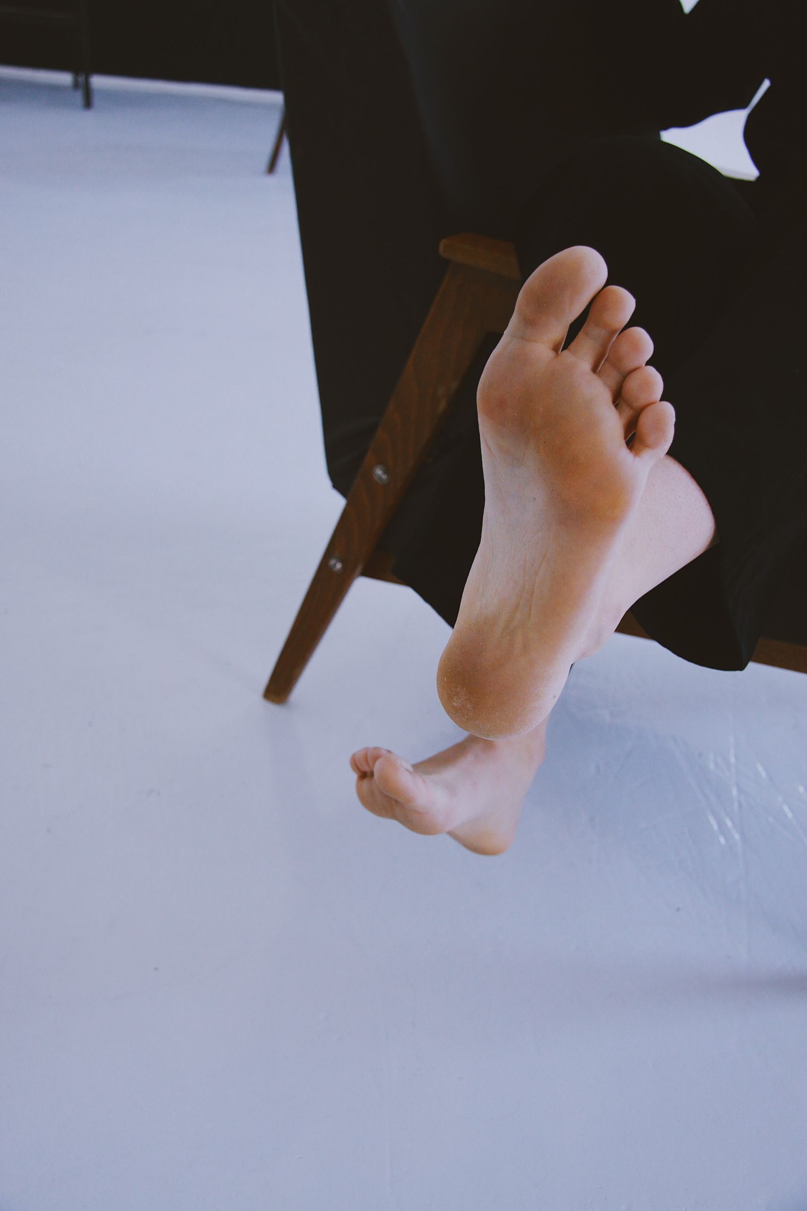 トレーニングの後は、ゆっくりストレッチの時間も大切にしています